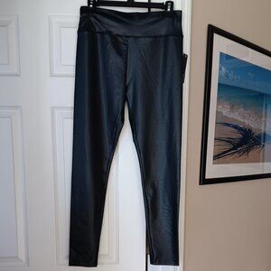Womens Black Leggings / Pants Size Med